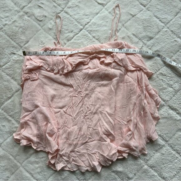 Free People | Cascades Ruffle Romantic Sleeveless Camisole | Size Extra Small - Picture 7 of 8